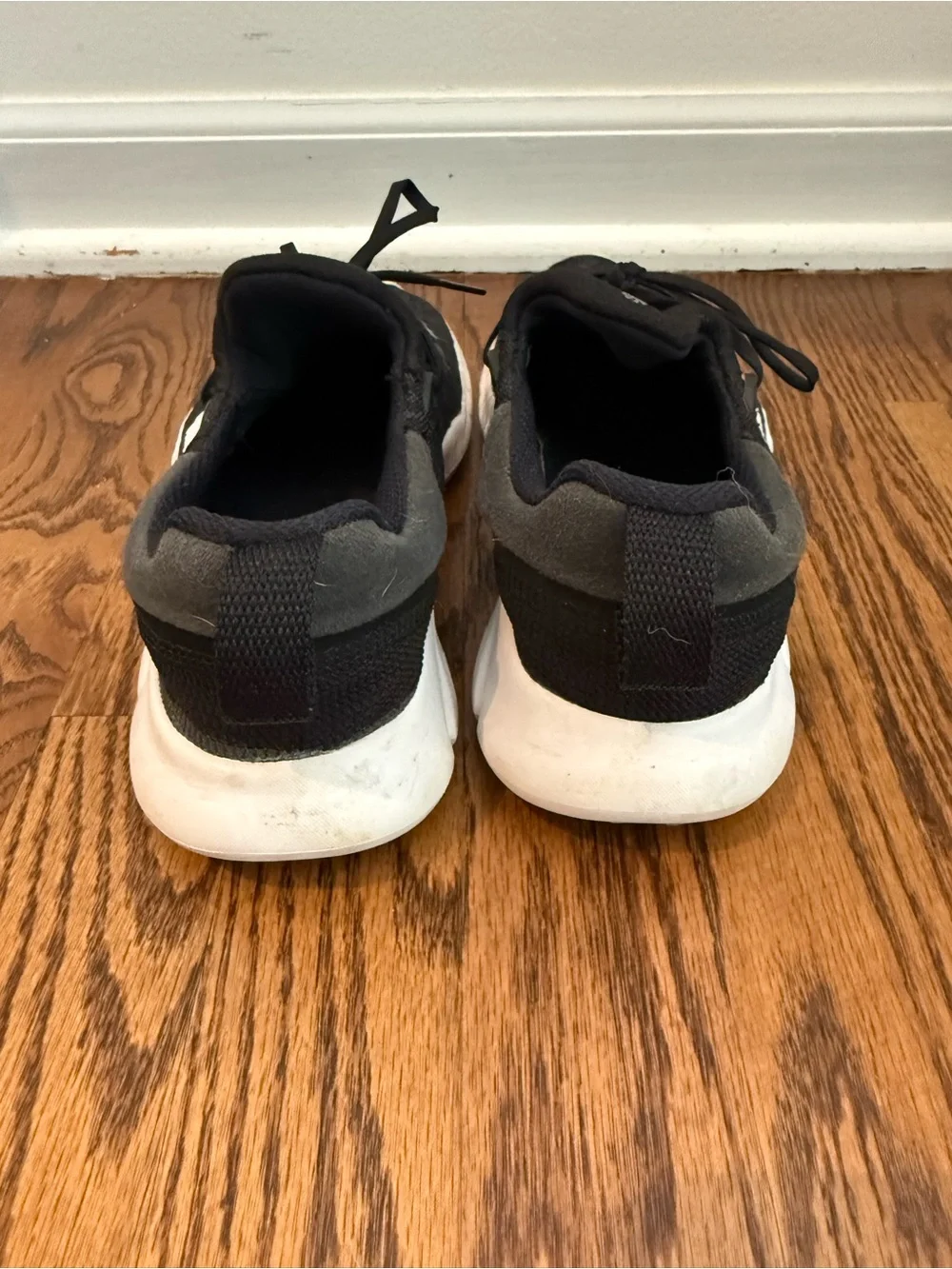 Nike Free Run 5.0 Womens Black Low Top Lace Up Outdoor Road Running Sneaker 7.5 - Picture 4 of 7